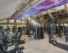 Fitnessraum im STOCK Resort
