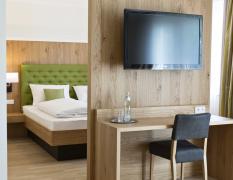 Beispiel eines Doppelzimmers des Gesundheitshotels Gugerbauer