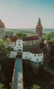Aussenansicht der Burghotel Schlaining aus der Luft