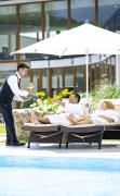 Aussenpool im Hotel Schlosspark Mauerbach