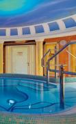 Whirlpool im Spa-Bereich des Hotels Almesberger