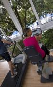 Gäste trainieren im Gym des Grand Hotels Terme und Spa
