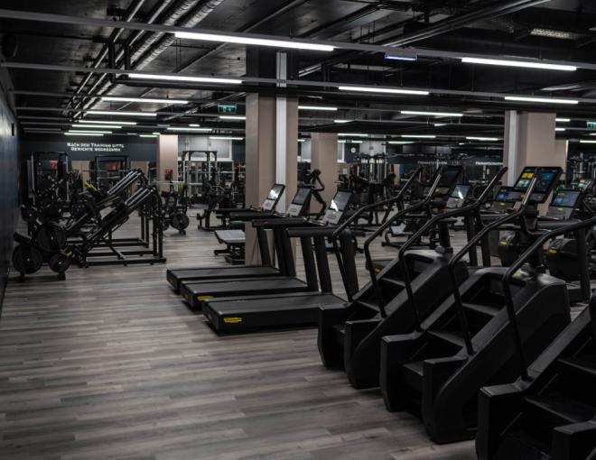 Blick in den Cardiobereich des CleverFit Klagenfurt Zentrum