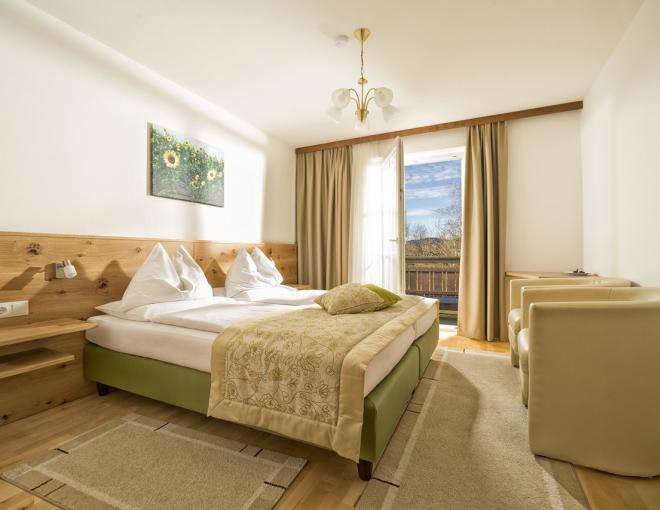 Beispiel eines Doppelzimmers im Hotel Muhr