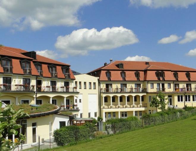Aussenansicht des Kurhotels Moorbad Bad Großpertholz